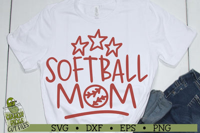 Softball Mom SVG SVG Crunchy Pickle 