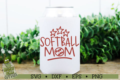 Softball Mom SVG SVG Crunchy Pickle 