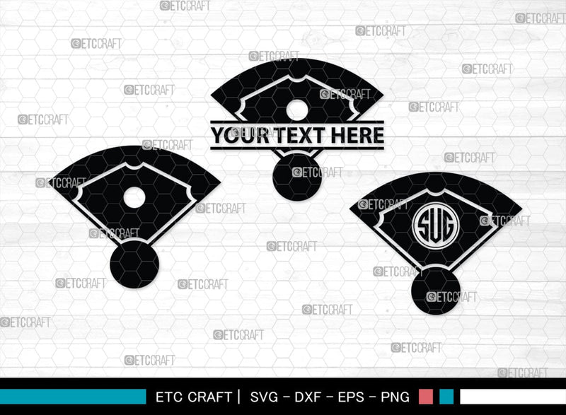 Softball Monogram, Softball Silhouette, Softball SVG, Softball Player ...