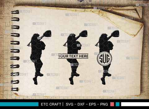 Softball Monogram, Softball Silhouette, Softball SVG, Softball Player Svg, SB00131 SVG ETC Craft 