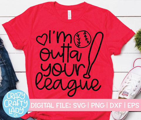 Softball SVG Cut File Bundle SVG Crazy Crafty Lady Co. 