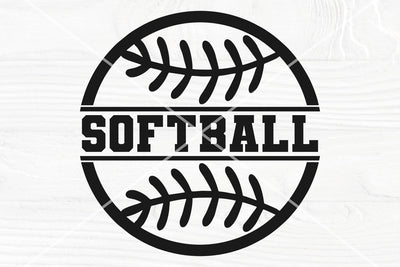 Softball SVG Cut File, Sports PNG, T Shirt Design SVG TonisArtStudio 