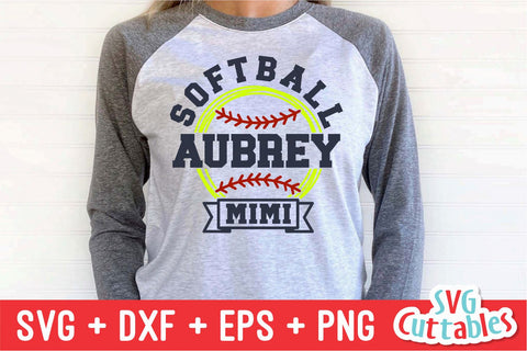Softball svg - Softball Template 0037 - svg - eps - dxf - png - Silhouette - Cricut Cut File - Softball Team - Digital File SVG Svg Cuttables 