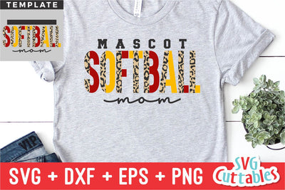 Softball SVG | Softball Template 0043 SVG Svg Cuttables 