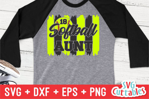 Softball svg - Softball Template - svg - eps - dxf - png - Silhouette - Cricut Cut File - 0027 - Baseball Mom - Digital File SVG Svg Cuttables 