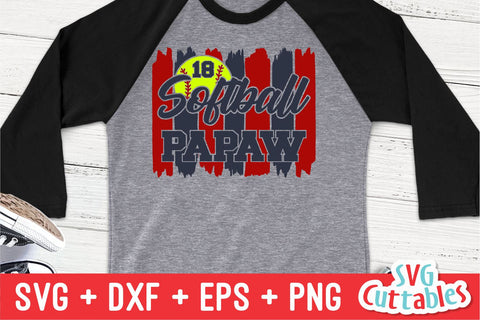 Softball svg - Softball Template - svg - eps - dxf - png - Silhouette - Cricut Cut File - 0027 - Baseball Mom - Digital File SVG Svg Cuttables 