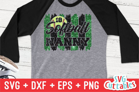 Softball svg - Softball Template - svg - eps - dxf - png - Silhouette - Cricut Cut File - 0027 - Baseball Mom - Digital File SVG Svg Cuttables 