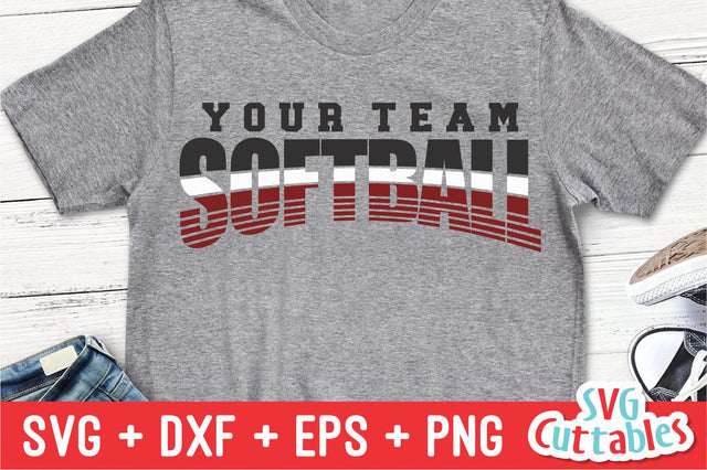 Softball Template 0020 SVG Svg Cuttables 