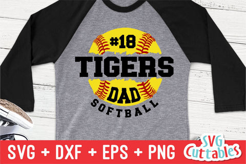 Softball Template 0023 SVG Svg Cuttables 