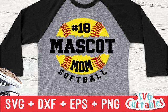 Softball Template 0023 SVG Svg Cuttables 