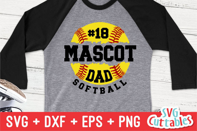 Softball Template 0023 SVG Svg Cuttables 