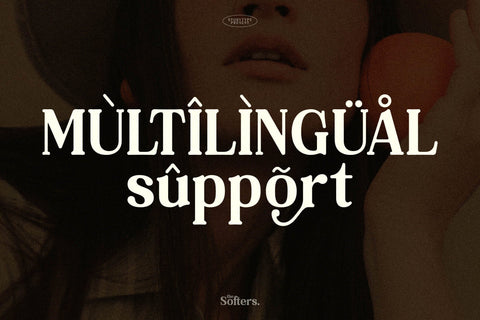 Softers Typeface Font Storytype Studio 