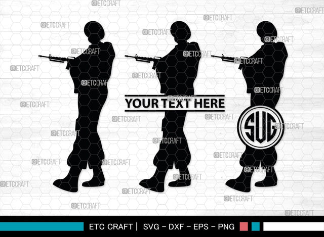 Soldiers Stuff Monogram, Soldiers Stuff Silhouette, Soldiers Stuff SVG, Military Svg, Combat Boots Svg, Helmet Svg, SB00408 SVG ETC Craft 