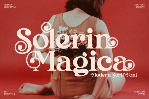 Solerin Magica Typeface Font Storytype Studio 