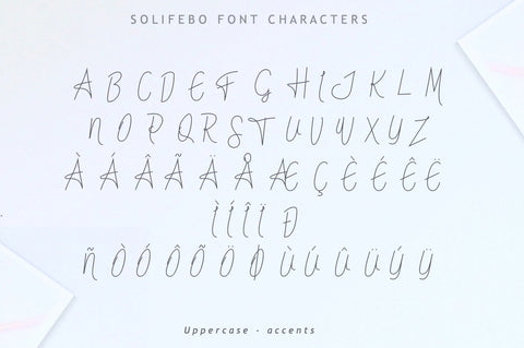 Solifebo Font Font Leamsign Studio 