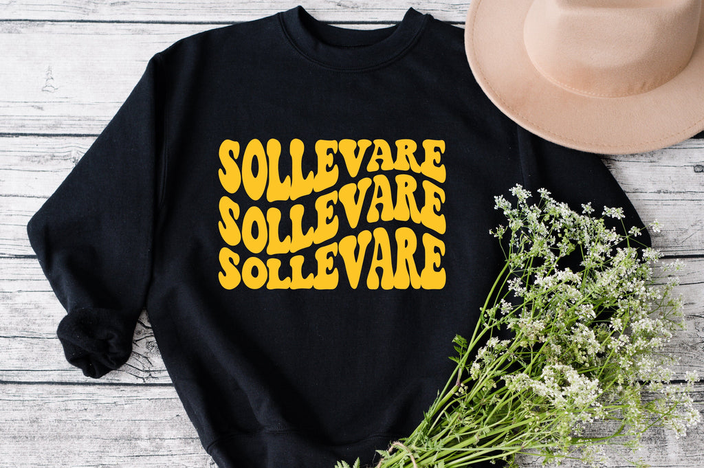 Sollevare Sign Sollevare svg, wavy style svg, EPS PNG Cricut Instant Download - So Fontsy