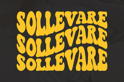 Sollevare svg, wavy style svg, EPS PNG Cricut Instant Download SVG Fauz 