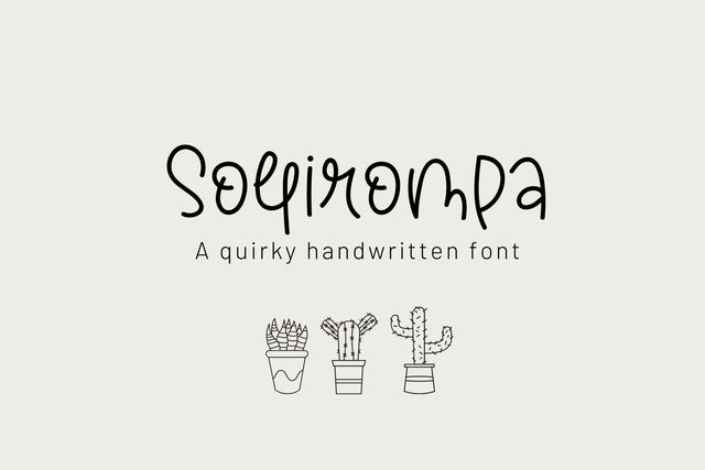 Sollirompa Font Cotton White Studio 