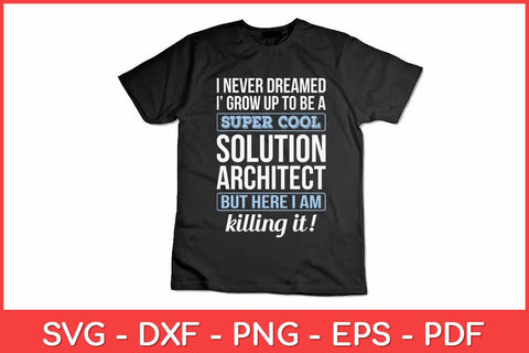 Solution Architect Funny Svg Design SVG artprintfile 