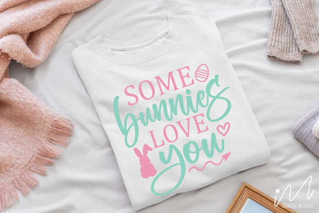 some bunnies love you svg, Easter bunny svg SVG Isabella Machell 