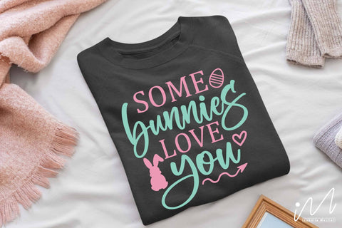 some bunnies love you svg, Easter bunny svg SVG Isabella Machell 