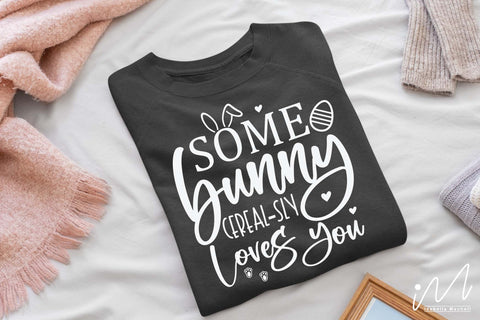 some bunny cereal-sly loves you svg, Easter day svg, bunny svg SVG Isabella Machell 