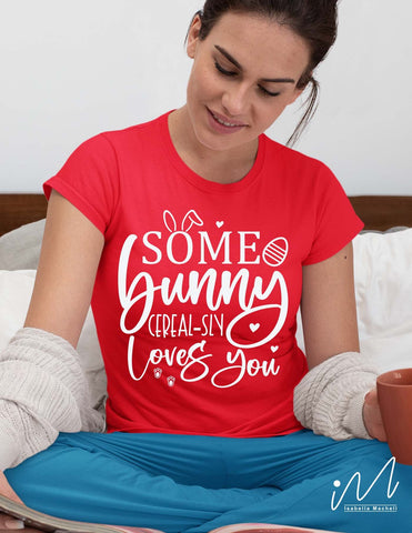 some bunny cereal-sly loves you svg, Easter day svg, bunny svg SVG Isabella Machell 