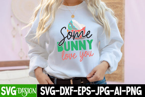 Some Bunny love you SVG Cut File, Some Bunny love you SVG Design SVG BlackCatsMedia 