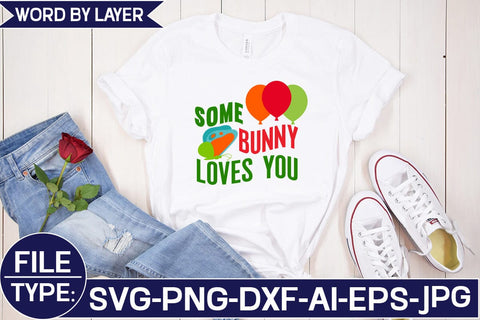 Some Bunny Loves You SVG Cut File SVG Studio Innate 