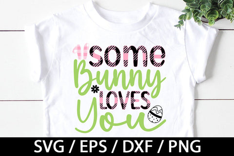 Some bunny loves you svg SVG akazaddesign 