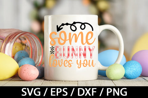 Some bunny loves you svg SVG akazaddesign 