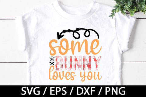 Some bunny loves you svg SVG akazaddesign 