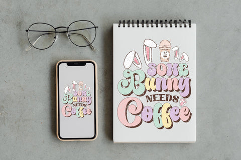 Some Bunny Needs Coffee Sublimation Sublimation Jagonath Roy 