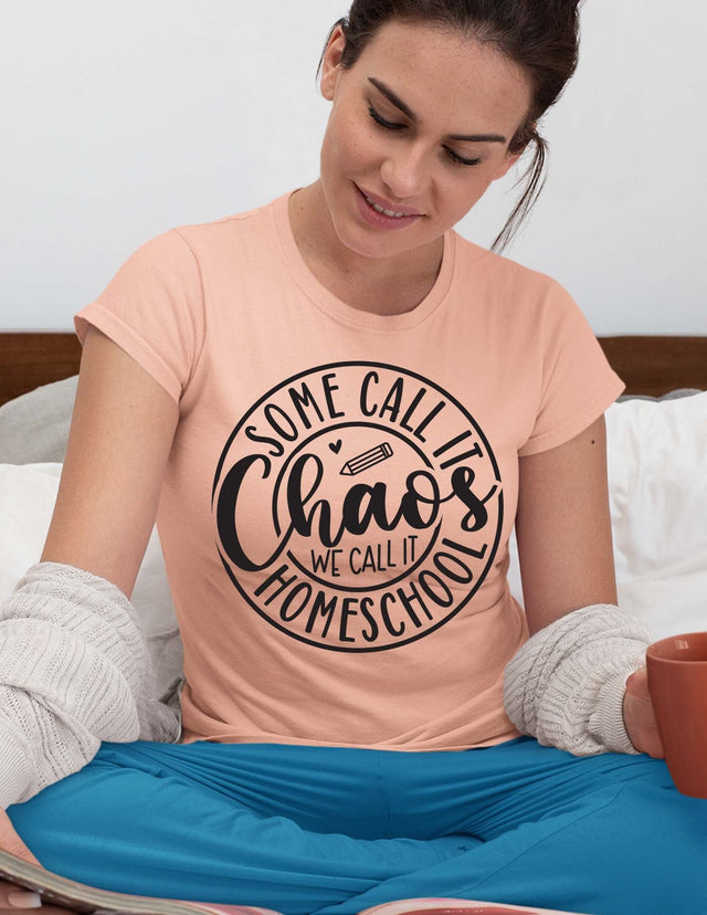 some call it chaos we call it homeschool svg,Teacher Svg, Cool Teacher T-shirt svg, Cut files, Funny Teacher Svg SVG Isabella Machell 