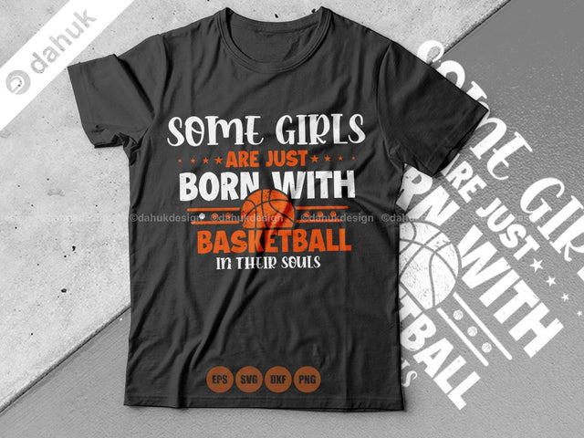 Some girls are just born with Baseball in their souls shirt SVG, Cut file, for silhouette, svg, clipart cricut design space, vinyl cut files SVG dahukdesign 