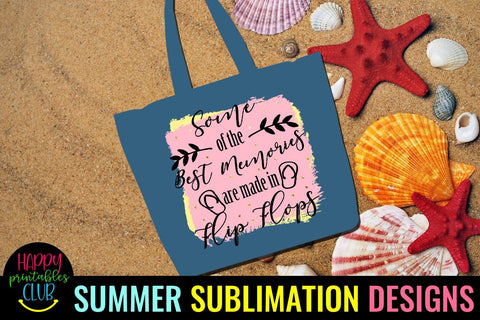 Some of the Best Memories -Beach Sublimation- Summer PNG Sublimation Happy Printables Club 