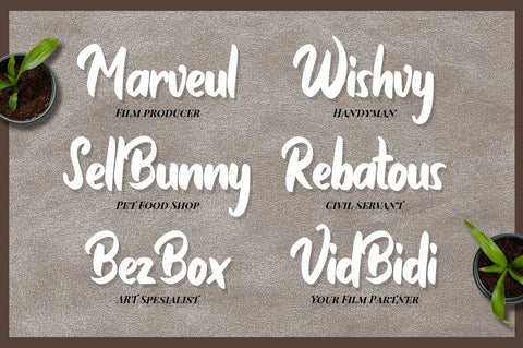 Somebody - Bold Script font Font Ibey Design 