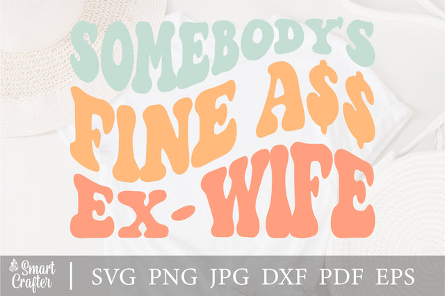 Somebody's Fine Ass Wife svg, Ombre print Mom svg, purple-orange Funny shirt for Mom, Wife, Halloween gift svg, Cricut, Instant Download SVG Fauz 
