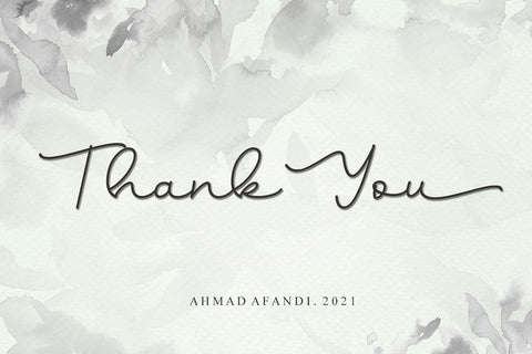 Somelove Font Afandi Studio 