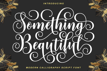 Something Beautiful Font IRF Lab Studio 