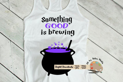Something Good is Brewing - Pregnancy costume svg - Maternity Halloween shirt svg - pregnant shirt svg dxf SVG The Artsy Spot 