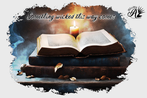 Something Wicked Halloween PNG for sublimation Sublimation Angel on Empire 