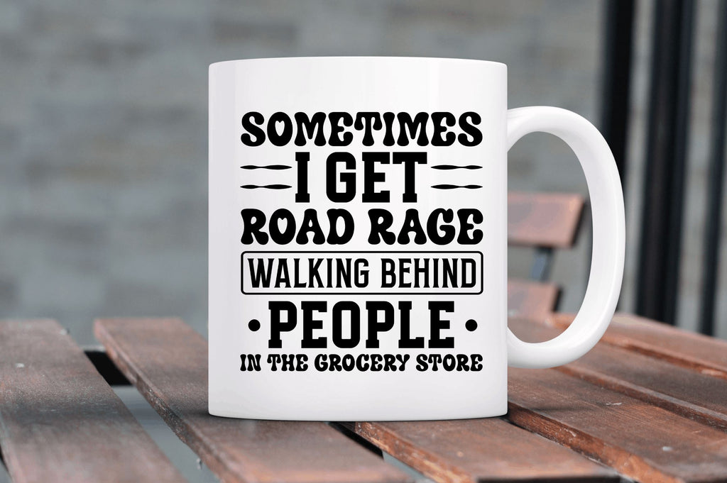 Sometimes i get road rage walking SVG - So Fontsy