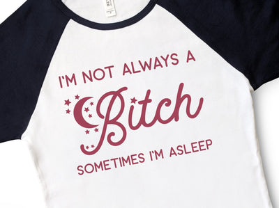 Sometimes I'm Asleep SVG Design SVG Crafting After Dark 