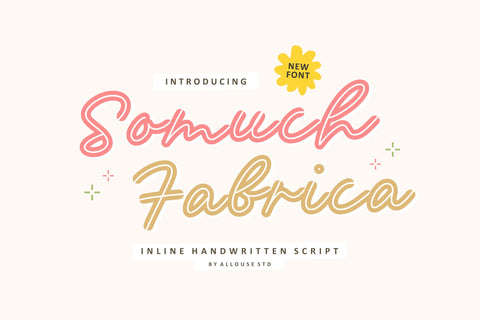 Somuch Fabrica Font Allouse.Studio 