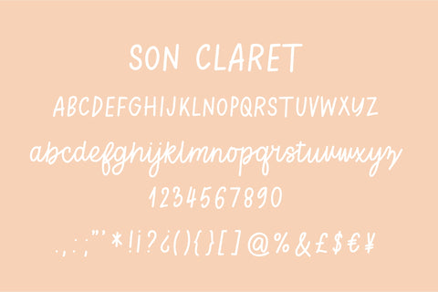 Son Claret Font Sunday Nomad 