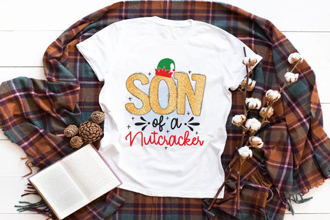 Son of a Nutcracker, Funny Christmas PNG Sublimation CraftLabSVG 