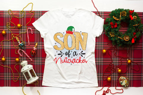 Son of a Nutcracker, Funny Christmas PNG Sublimation CraftLabSVG 