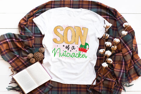 Son of a Nutcracker PNG | Funny Christmas PNG Sublimation CraftLabSVG 