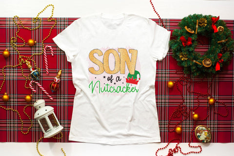 Son of a Nutcracker PNG | Funny Christmas PNG Sublimation CraftLabSVG 